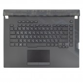 Верхняя крышка для Asus ROG G532LV G532LW G532LWS, RU (топкейс+клавиатура, 20pin RGB backlit, Original)