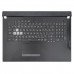 Верхня кришка для ноутбука Asus ROG Strix G731GW G731GV, RU, (Black, топкейс+клавіатура, 16pin Backlit, 90NR01T3-R32RU0, Original)