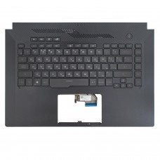 Верхняя крышка для Asus ROG GU502DU, RU, (Black, топкейс+клавиатура, 4pin Backlit, Original) Верхняя крышка для Asus ROG GU502DU, RU, (Black, топкейс+клавиатура, 4pin Backlit, Original)
