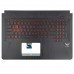 Верхняя крышка для ноутбука Asus TUF Gaming FX705DY, RU (топкейс+клавиатура, 4pin Backlit, 90NR0192-R31RU0, Original)