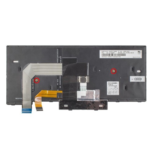 Клавиатура для ноутбука Lenovo ThinkPad T470 T480, RU/UA, (Black, Backlit, TrackPoint, Original)