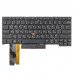 Клавиатура для ноутбука Lenovo ThinkPad E490s Type 20NG, RU/UA, (Black, Backlit, TrackPoint, Original)