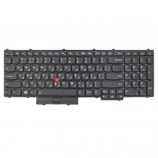 Клавиатура для Lenovo ThinkPad P50 P70 P51 P71, RU/UA, (Black, Backlit, TrackPoint, Original)