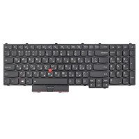 Клавиатура для Lenovo ThinkPad P50 P70 P51 P71, RU/UA, (Black, Backlit, TrackPoint, Original)