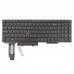 Клавиатура для ноутбука Lenovo ThinkPad E15, UA, (Black, Backlit, TrackPoint, Original)