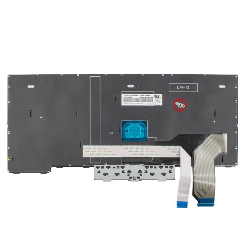 Клавиатура для ноутбука Lenovo ThinkPad L14, RU/UA, (Black, TrackPoint, SN20W68434, PK131D53B00, Original) Клавиатура для ноутбука Lenovo ThinkPad L14, RU/UA, (Black, TrackPoint, SN20W68434, PK131D53B00, Original)
