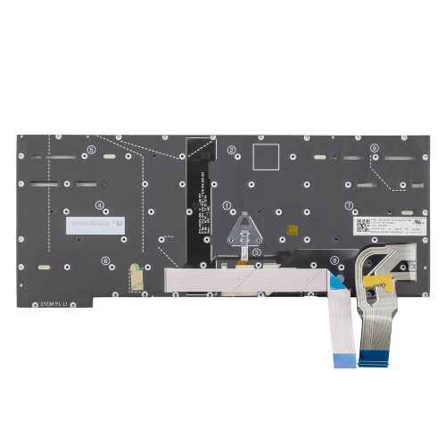 Клавиатура для ноутбука Lenovo ThinkPad T14s Gen 2, RU/UA, (Black, TrackPoint, Backlit, Original) Клавиатура для ноутбука Lenovo ThinkPad T14s Gen 2, RU/UA, (Black, TrackPoint, Backlit, Original)