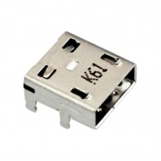 Роз'єм гніздо живлення для Asus EeeBook X205TA (WAFER HD 8pins connector)