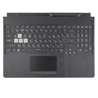 Верхняя крышка для Asus FA506 FA566 FX506 FX566, RU/UA (топкейс+клавиатура, 8pin Backlit, 90NR0636-R31UA1)