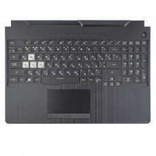 Верхня кришка для Asus FA506 FA566 FX506 FX566, RU/UA (топкейс+клавіатура, 8pin Backlit, 90NR0636-R31UA1)