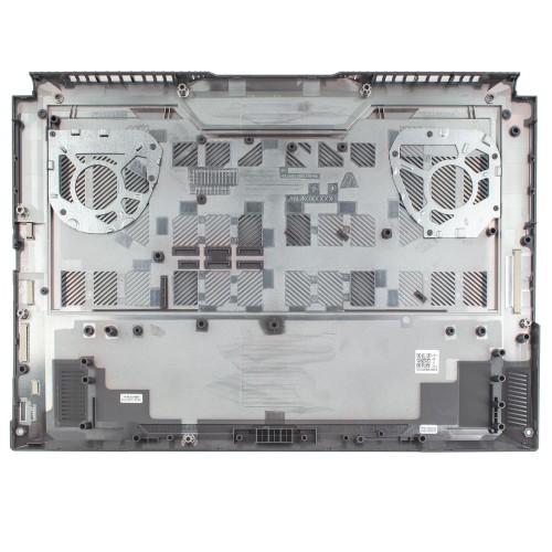 Нижняя крышка для ноутбука Asus TUF Dash F15 FX517ZC FX517ZE FX517ZM FX517ZR, (90NR0953-R7D010, Поддон, Original)
