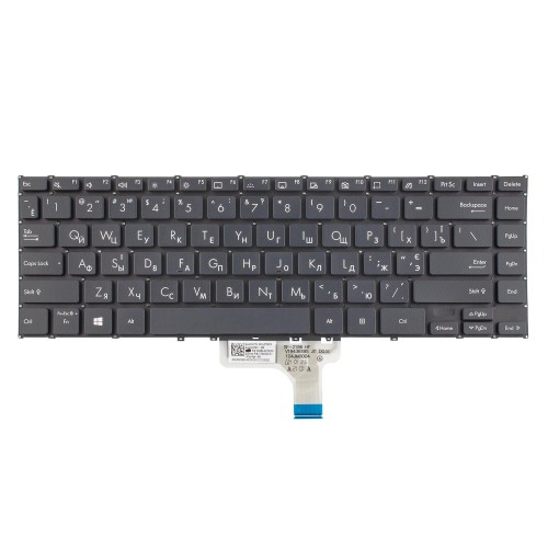 Клавиатура для ноутбука Asus ZenBook Flip UX363EA UX363JA UX371EA, RU/UA, Black, Backlit 4pin