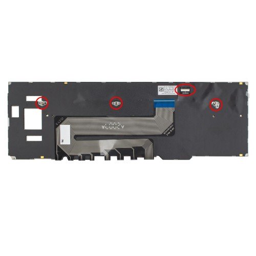 Клавіатура для ноутбука Asus ROG Zephyrus Duo GX550L GA551QS GX551Q, RU/UA, (Black, 20pin RGB Backlit, Original)