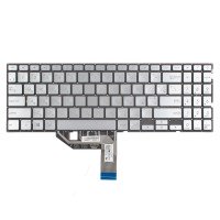 Клавиатура для Asus VivoBook S531F S532F X531F X532F, RU/UA, (Silver, 4pin Backlit, Original)