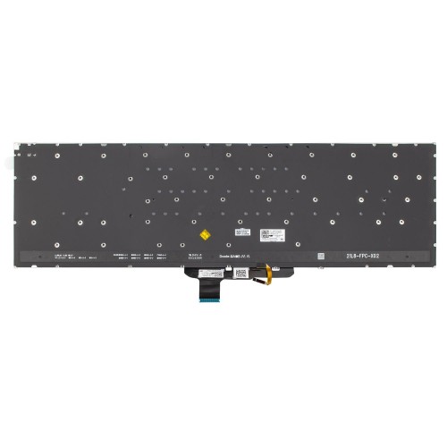 Клавиатура для ноутбука Asus Zenbook Pro 17 UM6702RA UM6702RC, RU/UA, (Black, 4pin Backlit, Original)
