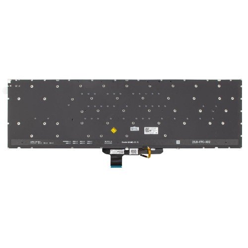 Клавіатура для ноутбука Asus Zenbook Pro 17 UM6702RA UM6702RC, RU/UA, (Black, 4pin Backlit, Original)