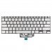Клавиатура для ноутбука Asus ZenBook UX434FA UX434FL UX434DA, RU/UA, (Silver, 4pin Backlit, Original)