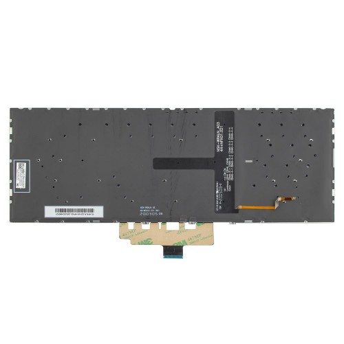Клавиатура для ноутбука Asus ZenBook UX434FA UX434FL UX434DA, RU/UA, (Silver, 4pin Backlit, Original)
