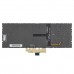 Клавиатура для ноутбука Asus ZenBook UX434FA UX434FL UX434DA, RU/UA, (Silver, 4pin Backlit, Original)