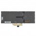 Клавіатура для ноутбука Asus ZenBook UX434FA UX434FL UX434DA, RU/UA, (Silver, 4pin Backlit, Original)