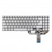 Клавиатура для ноутбука Asus M1502 X1502 M1503 X1503 X1505 M1603 X1603 X1605, UA, (Silver, 4pin Backlit, Original)