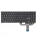 Клавиатура для ноутбука Asus M1502 X1502 M1503 X1503 X1505 M1603 X1603 X1605, RU/UA, (Black, 4pin Backlit, Original)