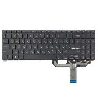 Клавіатура для Asus M1502 X1502 M1503 X1503 X1505 M1603 X1603 X1605, RU/UA, (Black, 4pin Backlit, Original)