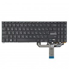 Клавіатура для Asus M1502 X1502 M1503 X1503 X1505 M1603 X1603 X1605, RU/UA, (Black, 4pin Backlit, Original)