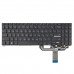 Клавіатура для ноутбука Asus M1502 X1502 M1503 X1503 X1505 M1603 X1603 X1605, RU/UA, (Black, 4pin Backlit, Original)