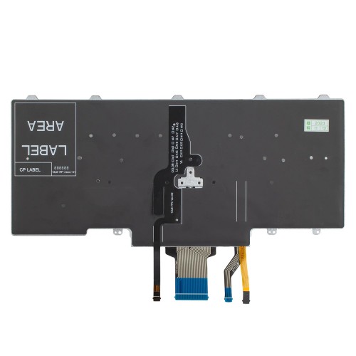 Клавиатура для ноутбука Dell Latitude E5450 E5470 E7450 E7470 7490 5480 5488 7480 7490, RU, Black, (Backlit, Pointstick)