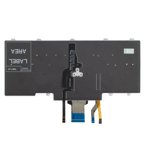 Клавіатура для ноутбука Dell Latitude E5450 E5470 E7450 E7470 7490 5480 5488 7480 7490, RU, Black, (Backlit, Pointstick)