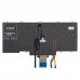 Клавіатура для ноутбука Dell Latitude E5450 E5470 E7450 E7470 7490 5480 5488 7480 7490, RU, Black, (Backlit, Pointstick)