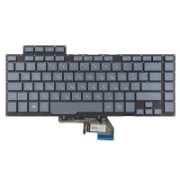 Клавиатура для Asus Pro Art Studio Book Pro 15 W500GV W500G5T, RU/UA, (Grey, 4pin Backlit, Original)