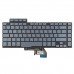 Клавіатура для ноутбука Asus Pro Art Studio Book Pro 15 W500GV W500G5T, RU/UA, (Grey, 4pin Backlit, Original)