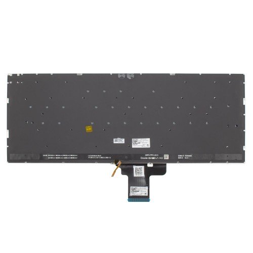Клавіатура для ноутбука Asus Vivobook Pro K3400P M3400Q M3400W X3400P, RU/UA, Grey, Backlit 4pin