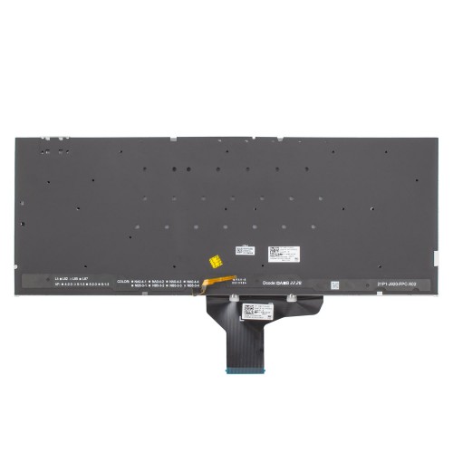Клавиатура для ноутбука Asus VivoBook Pro 14X N7401ZE, RU/UA, Grey, Backlit 4pin