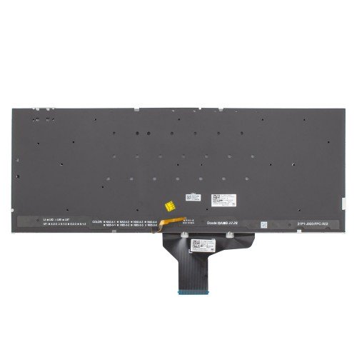 Клавіатура для ноутбука Asus VivoBook Pro 14X N7401ZE, RU/UA, Grey, Backlit 4pin