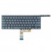 Клавиатура для ноутбука Asus ZenBook Pro Duo UX581GV UX581LV, RU/UA, Grey, Backlit 4pin, Original