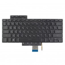 Клавиатура для Asus ROG Flow X13 GV601V GV601R, RU/UA, Black (8pin RGB Backlit, Original)