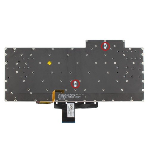 Клавіатура для ноутбука Asus ROG Flow X13 GV601V GV601R, RU/UA, Black (8pin RGB Backlit, Original)