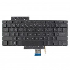 Клавіатура для Asus ROG Flow X13 GV601V GV601R, RU/UA, Black (8pin RGB Backlit, Original)