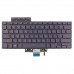 Клавиатура для ноутбука Asus Zephyrus G15 GA503 M16 GU603 series, RU/UA, Violet (8pin RGB Backlit, Original)