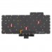Клавиатура для ноутбука Asus Zephyrus G15 GA503 M16 GU603 series, RU/UA, Violet (8pin RGB Backlit, Original)
