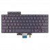 Клавиатура для ноутбука Asus Zephyrus G15 GA503 M16 GU603 series, RU/UA, Violet (8pin RGB Backlit, Original)