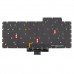 Клавиатура для ноутбука Asus Zephyrus G15 GA503 M16 GU603 series, RU/UA, Violet (8pin RGB Backlit, Original)