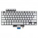 Клавиатура для ноутбука Asus Zephyrus G15 GA503 M16 GU603 series, RU/UA, Silver (8pin Backlit, Original)