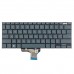 Клавиатура для ноутбука Asus VivoBook Pro 14X N7401ZE, RU/UA, Grey green, Backlit 4pin