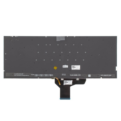 Клавиатура для ноутбука Asus VivoBook Pro 14X N7401ZE, RU/UA, Grey green, Backlit 4pin