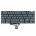 Клавіатура для ноутбука Asus VivoBook Pro 14X N7401ZE, RU/UA, Grey green, Backlit 4pin