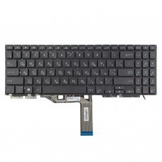 Клавиатура для Asus ZenBook Flip UX562FA UX562FAC UX562FD UX562FDX UX562IA, RU/UA, Black, Backlit 4pin
